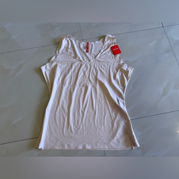 SPANX Thinstincts 2.0 Tank Champagne Beige Shapewear Size 1X - Picture 15 of 15